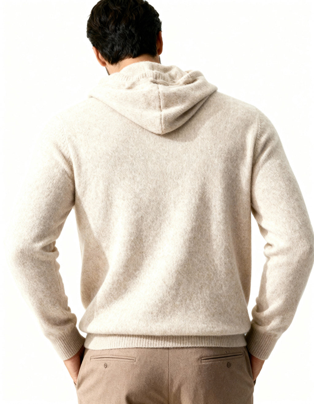 Luxurious Cashmere Pullover Hoodie