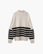 Striped Sweater Inspired by Coastal Vibes