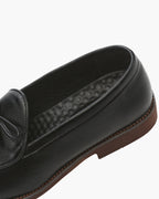 Elegant Lace-Trimmed Loafer