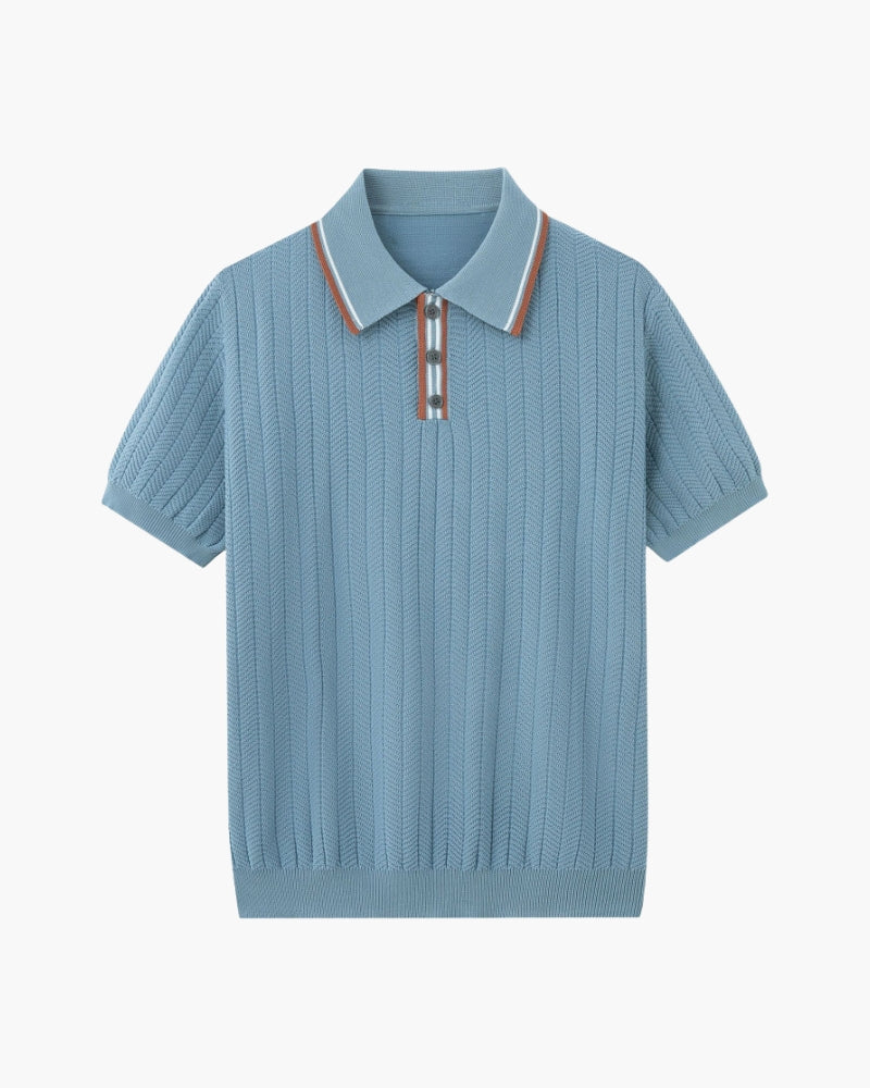 Classic Knit Polo in Ashford Style