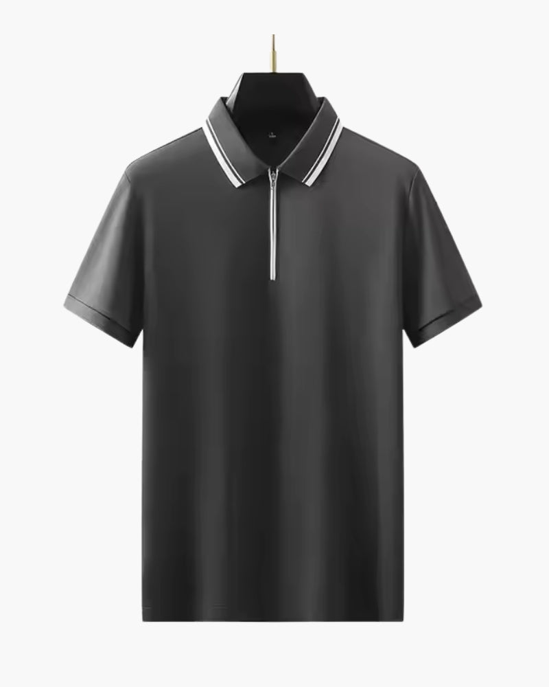 Ridgeway Zip Neck Polo Shirt
