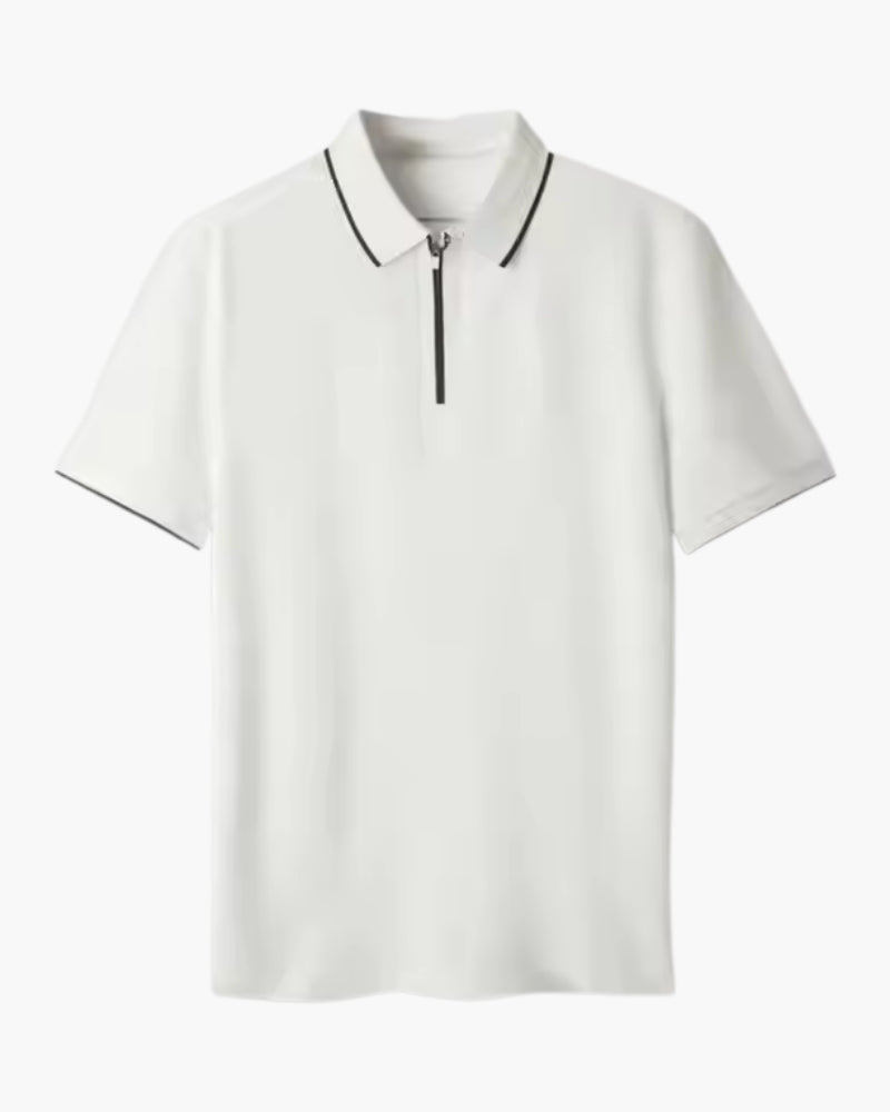 Ridgeway Zip Neck Polo Shirt
