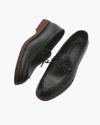 Elegant Lace-Trimmed Loafer