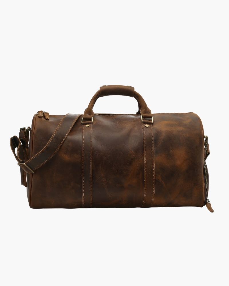 Montague Genuine Leather Travel Duffle