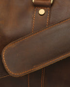 Montague Genuine Leather Travel Duffle