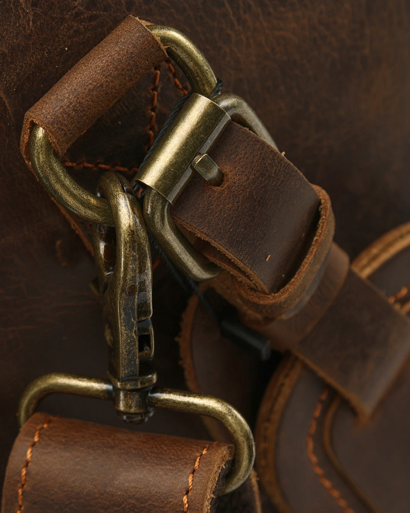 Montague Genuine Leather Travel Duffle