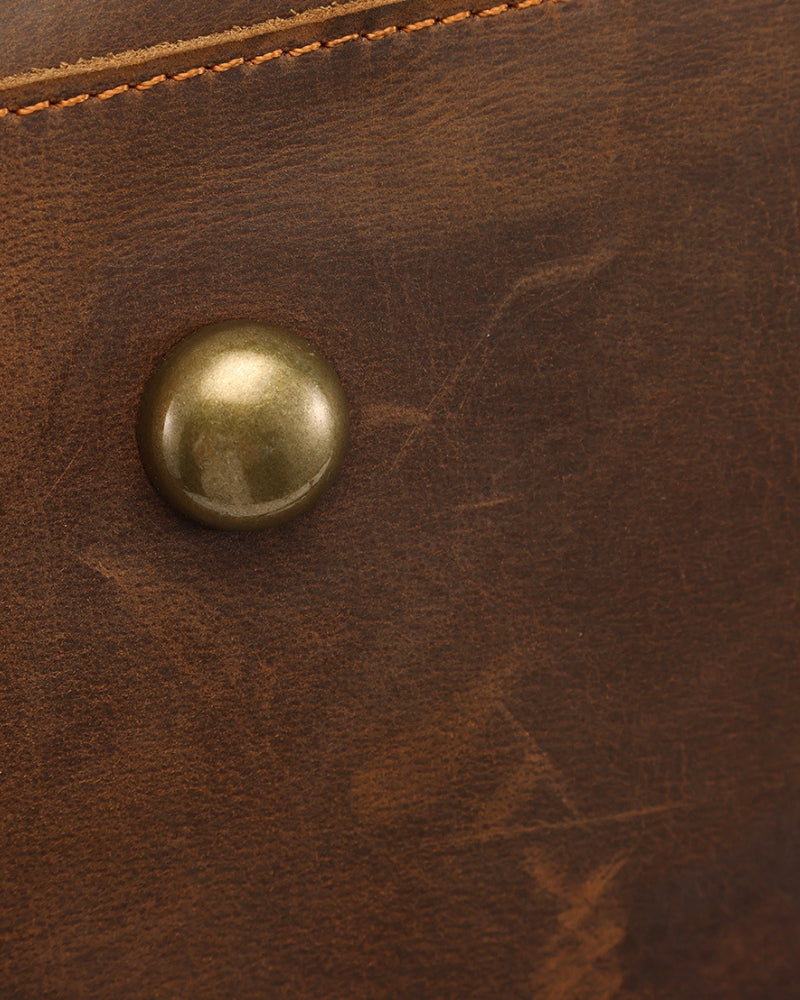 Montague Genuine Leather Travel Duffle