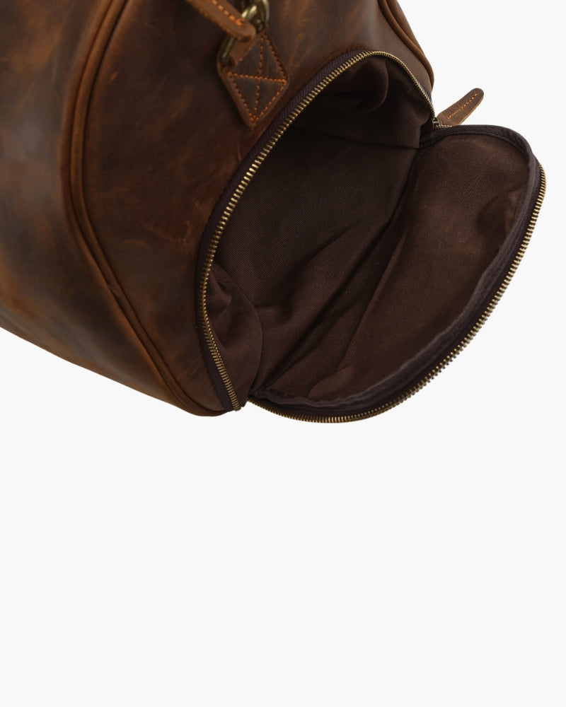Montague Genuine Leather Travel Duffle