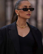 Elegant Oval Sunglasses