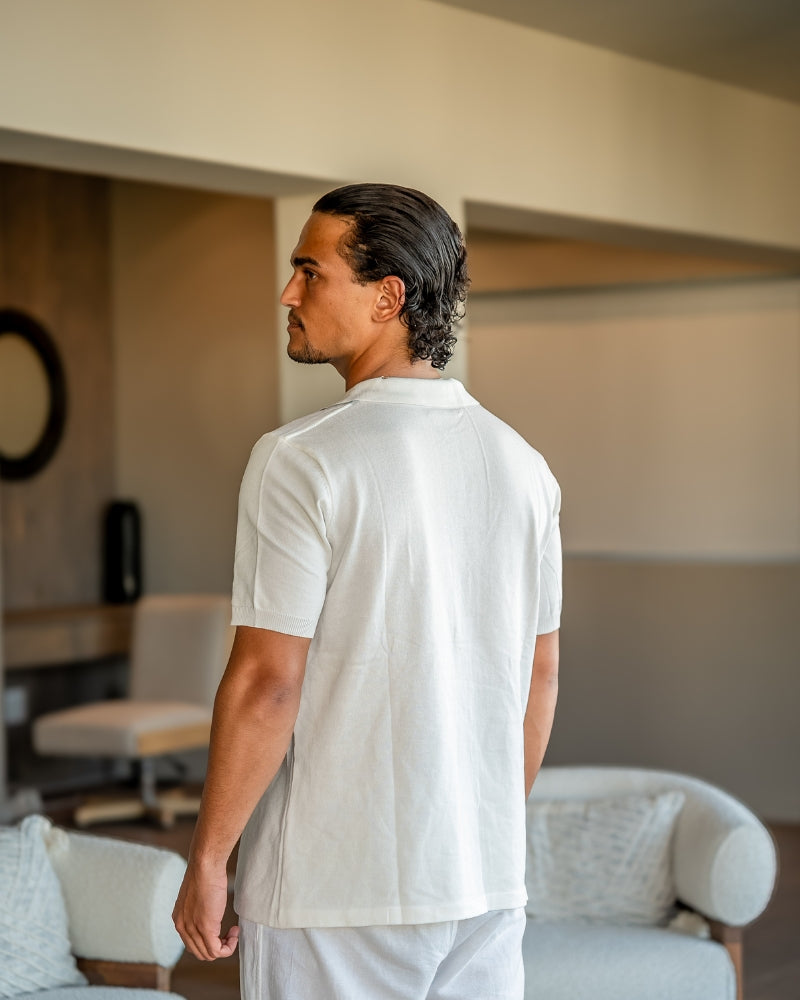 Classic Polo Knit Sweater