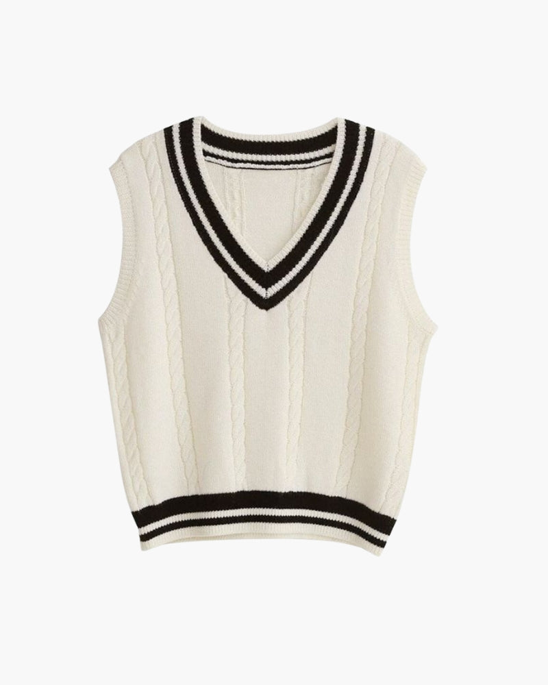 Elegant Women's Luxe Sweater Vest