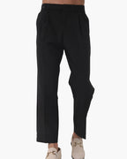 Chic High-Waisted Trousers Inspired by Parisian Style