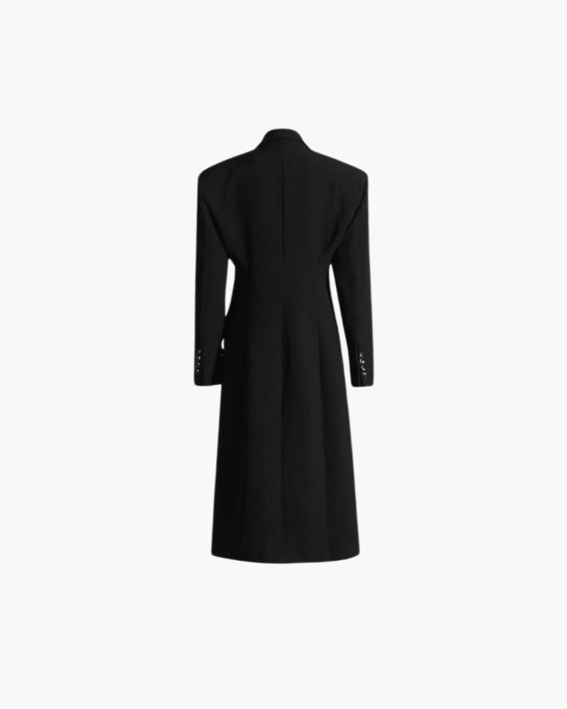 Elegant Black Overcoat