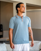 Classic Knit Polo in Ashford Style