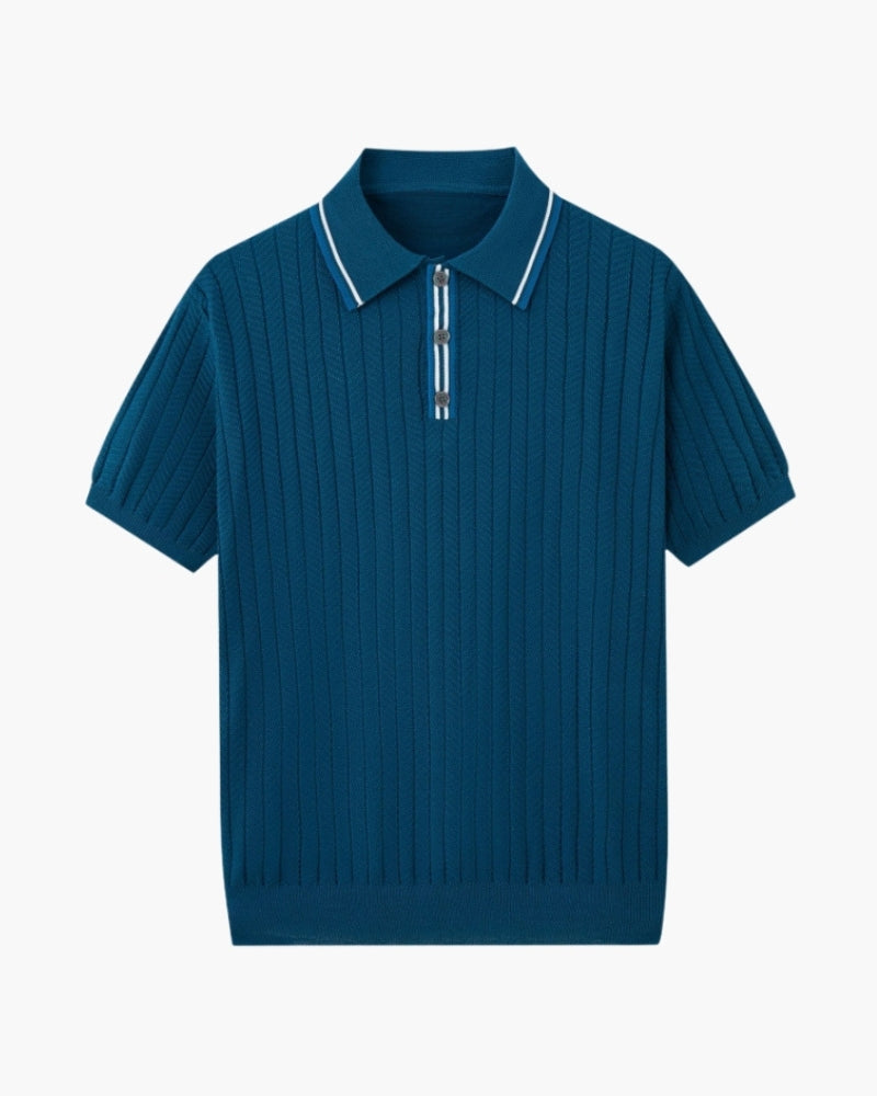 Classic Knit Polo in Ashford Style