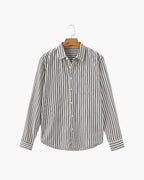 Classic Striped Dress Shirt for Men