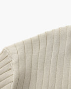 Luxury Ribbed Polo Shirt