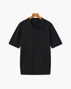 Luxury Ribbed Polo Shirt