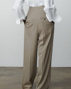 Cozy Oversized Wool Trousers
