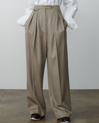 Cozy Oversized Wool Trousers