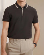 Ridgeway Zip Neck Polo Shirt