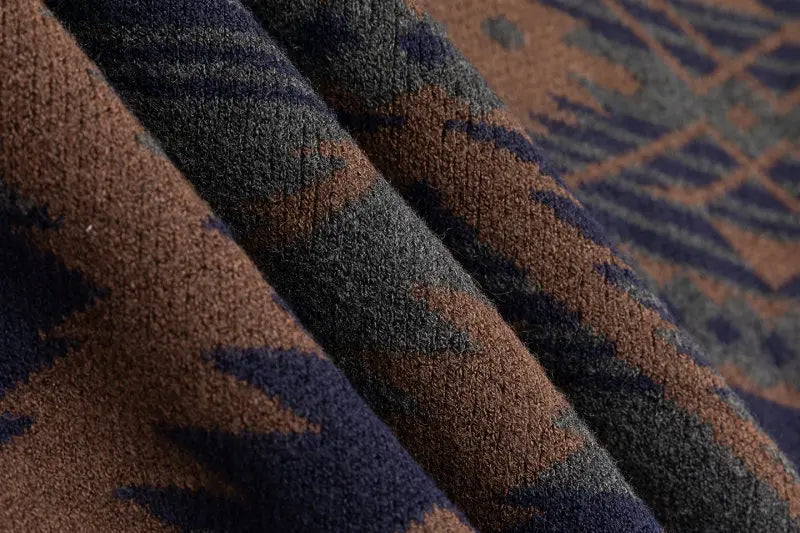 Jacquard Grandad Jumper