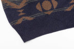 Jacquard Grandad Jumper