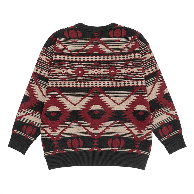 Jacquard Grandad Jumper