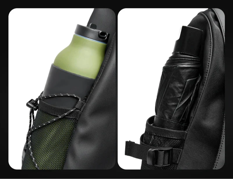 Large Water-Resistant Sling Bag