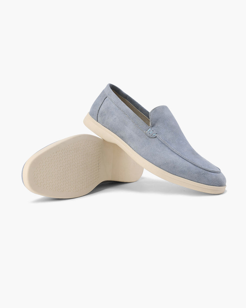 Suede Loafers with Classic Elegance