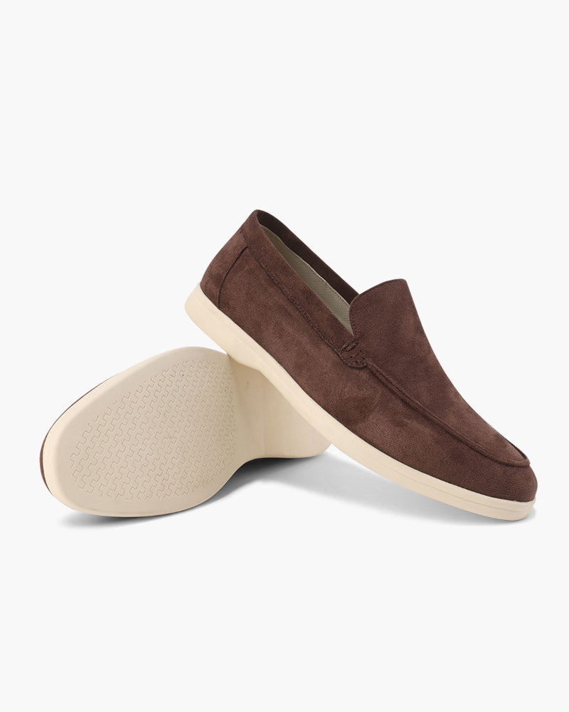 Suede Loafers with Classic Elegance