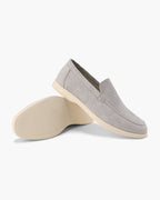 Suede Loafers with Classic Elegance