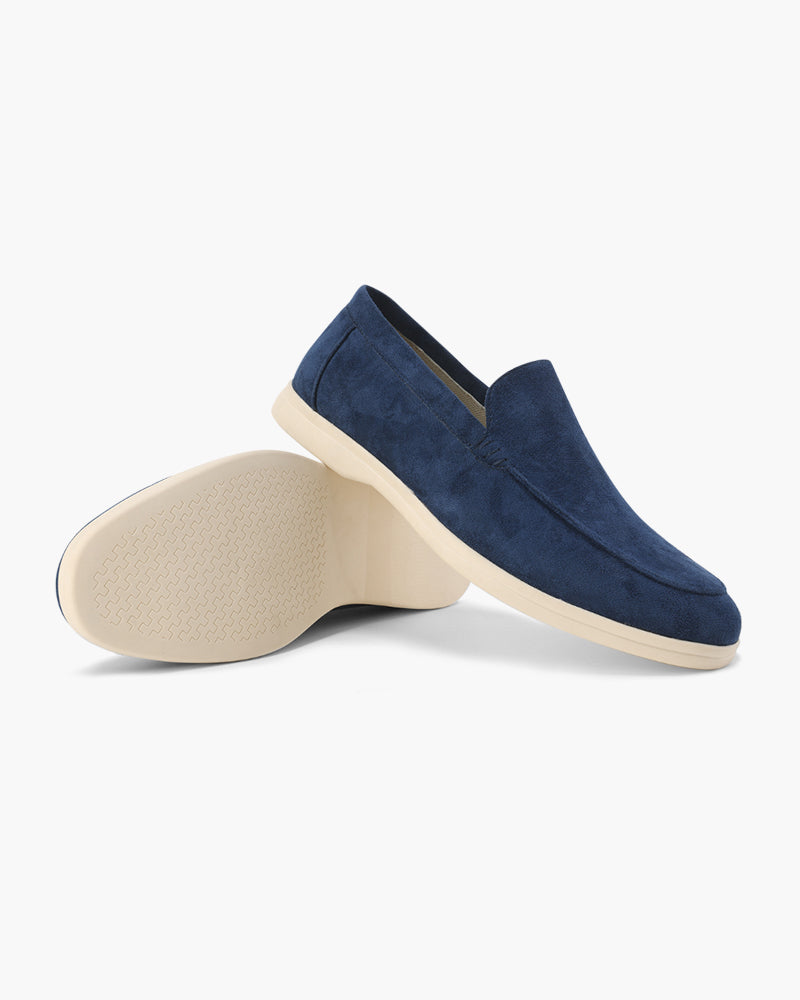 Suede Loafers with Classic Elegance