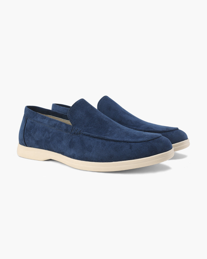 Suede Loafers with Classic Elegance