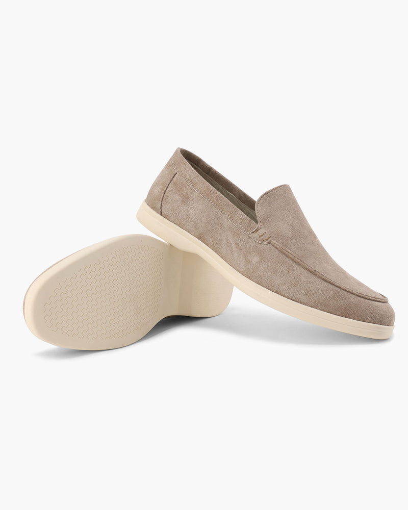 Suede Loafers with Classic Elegance