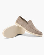 Suede Loafers with Classic Elegance