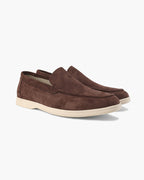 Suede Loafers with Classic Elegance