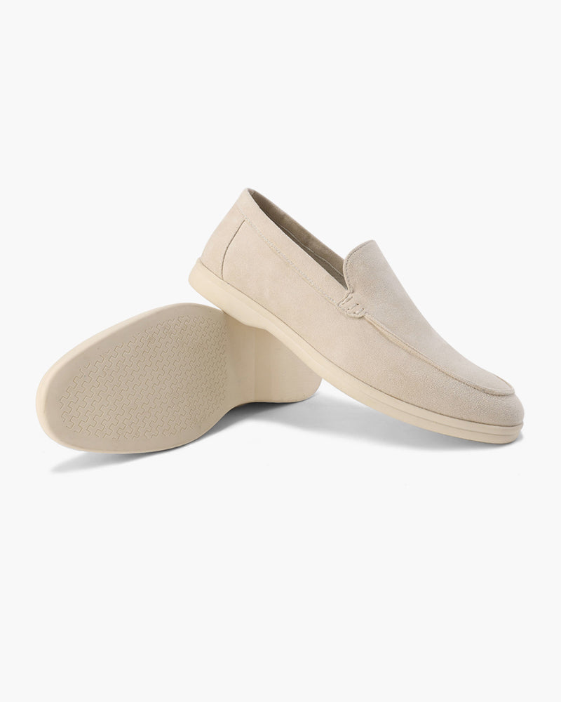 Suede Loafers with Classic Elegance