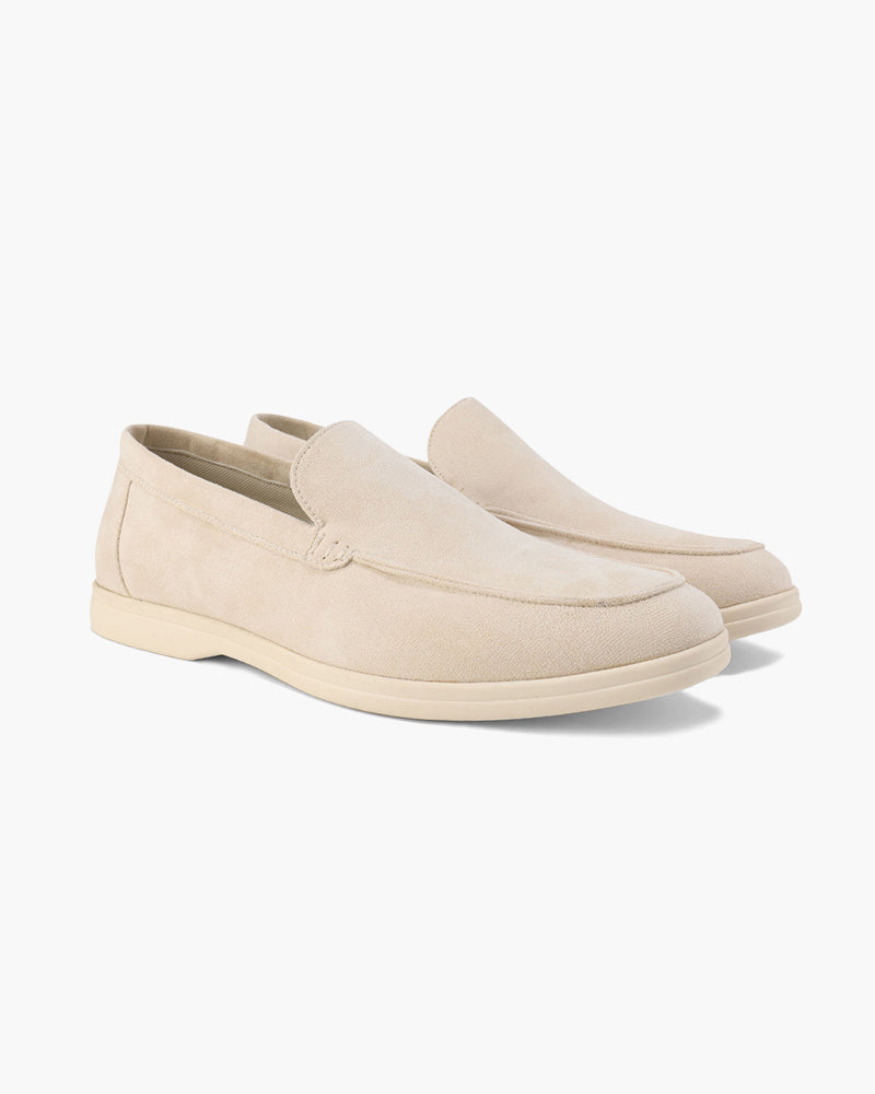 Suede Loafers with Classic Elegance