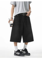 Long Length Vintage Wash Jorts