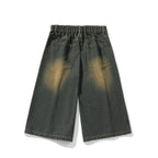 Long Length Vintage Wash Jorts