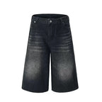 Long Length Vintage Wash Jorts