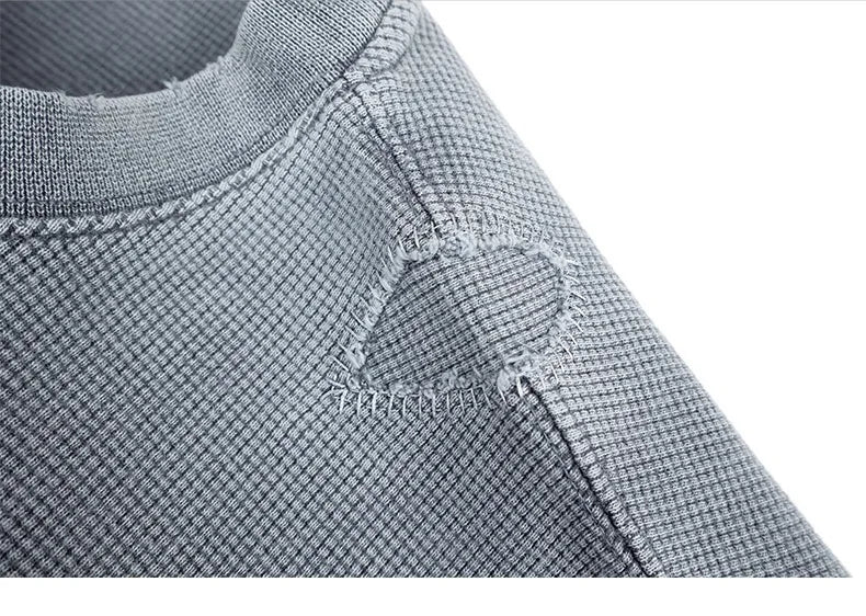 Long Sleeve Waffle T-Shirt