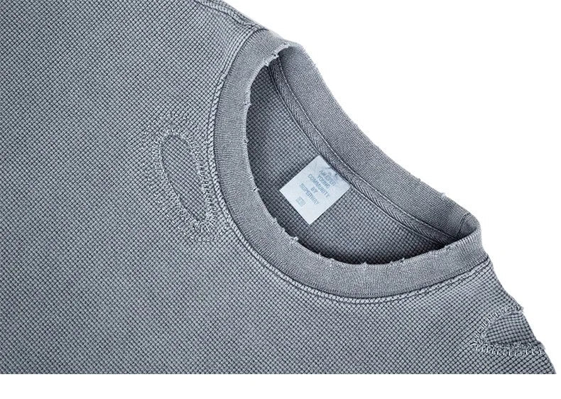 Long Sleeve Waffle T-Shirt