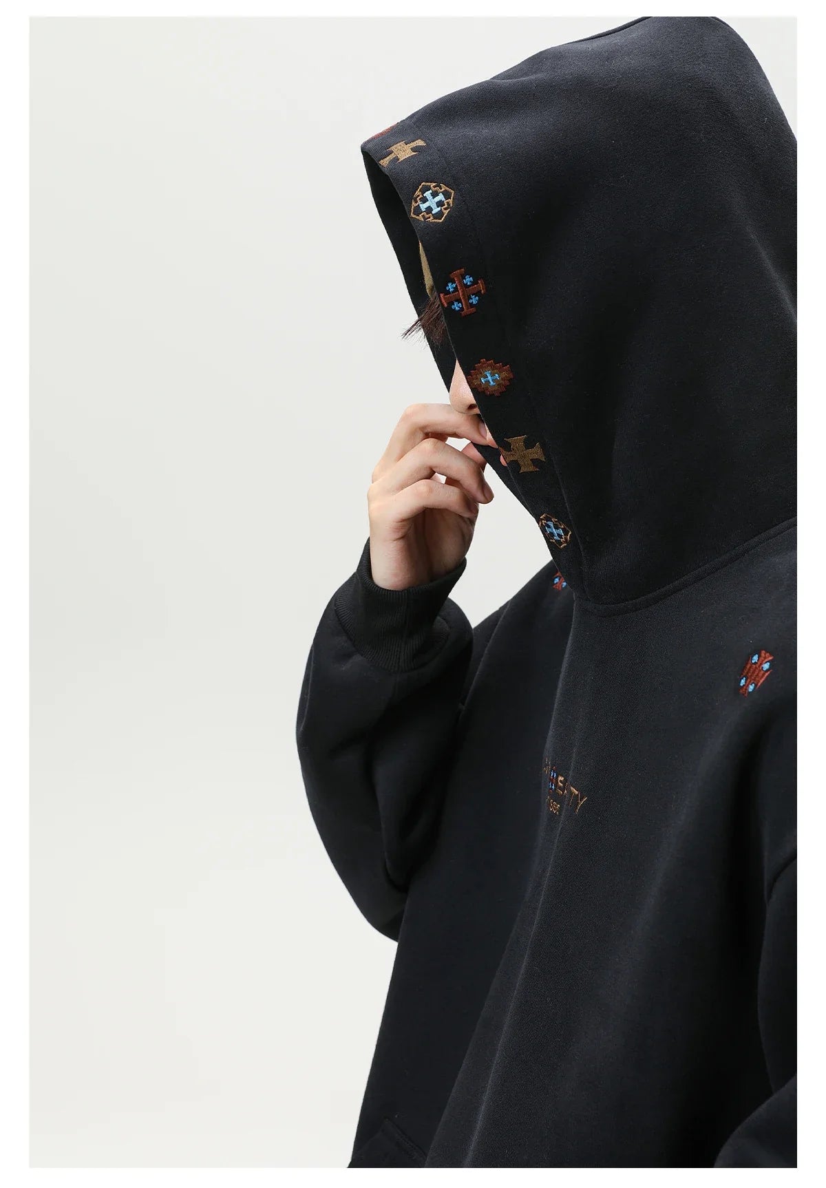 Lost Reality Embroidered Hoodie