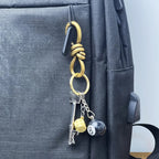 'Lucky Charm' Carabiner Key Ring Set