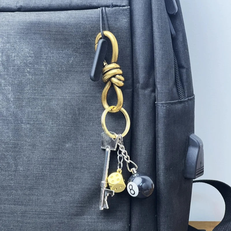 'Lucky Charm' Carabiner Key Ring Set