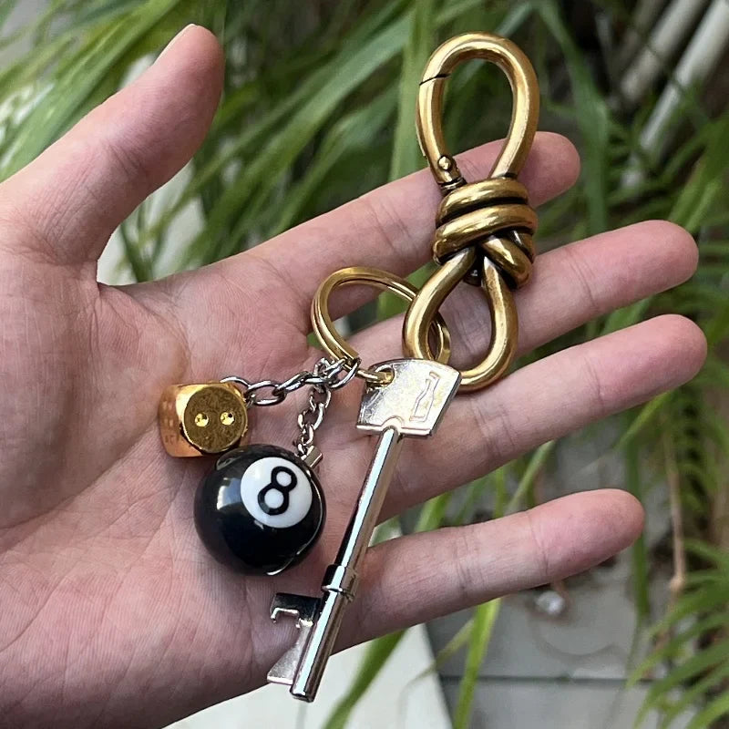 'Lucky Charm' Carabiner Key Ring Set