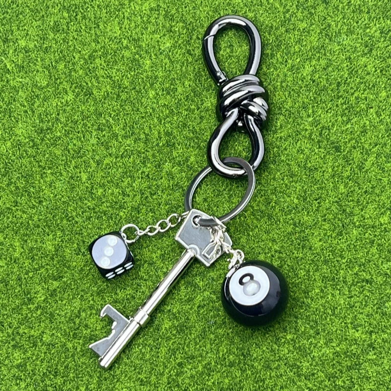 'Lucky Charm' Carabiner Key Ring Set