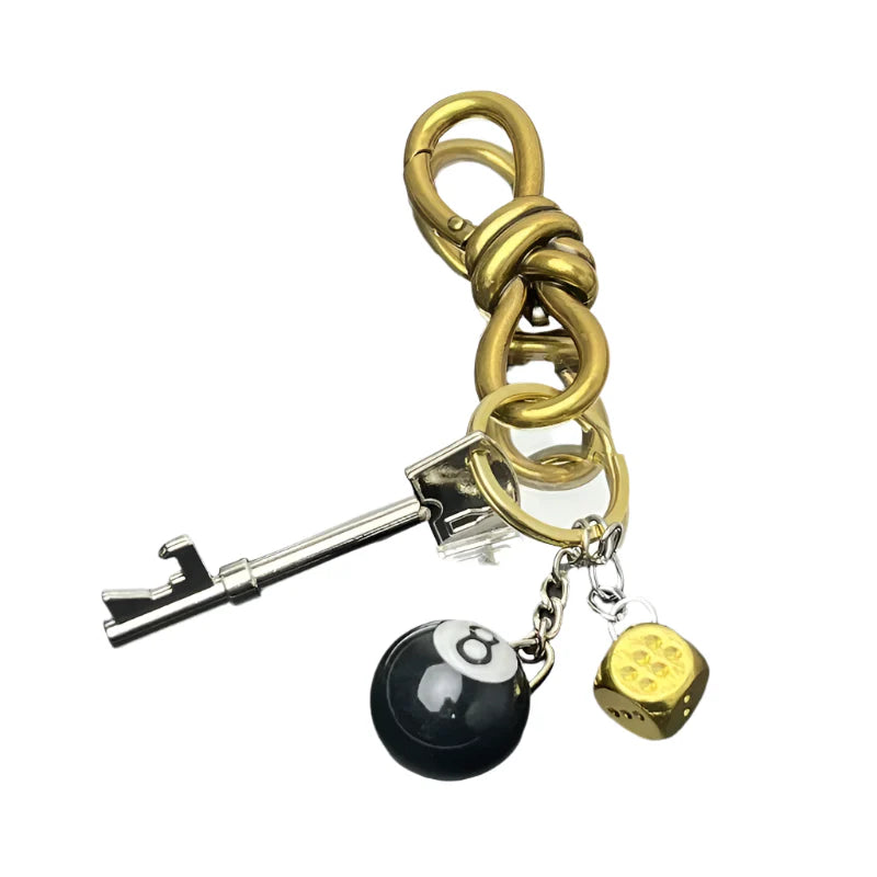 'Lucky Charm' Carabiner Key Ring Set